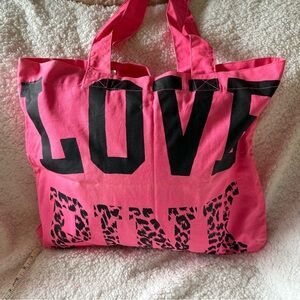 Love Pink Tote